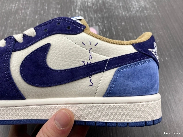 Kicktheory TRAVIS 1 X SCOTT JORDAN DM7866-808 AIR CUSTOM 0628